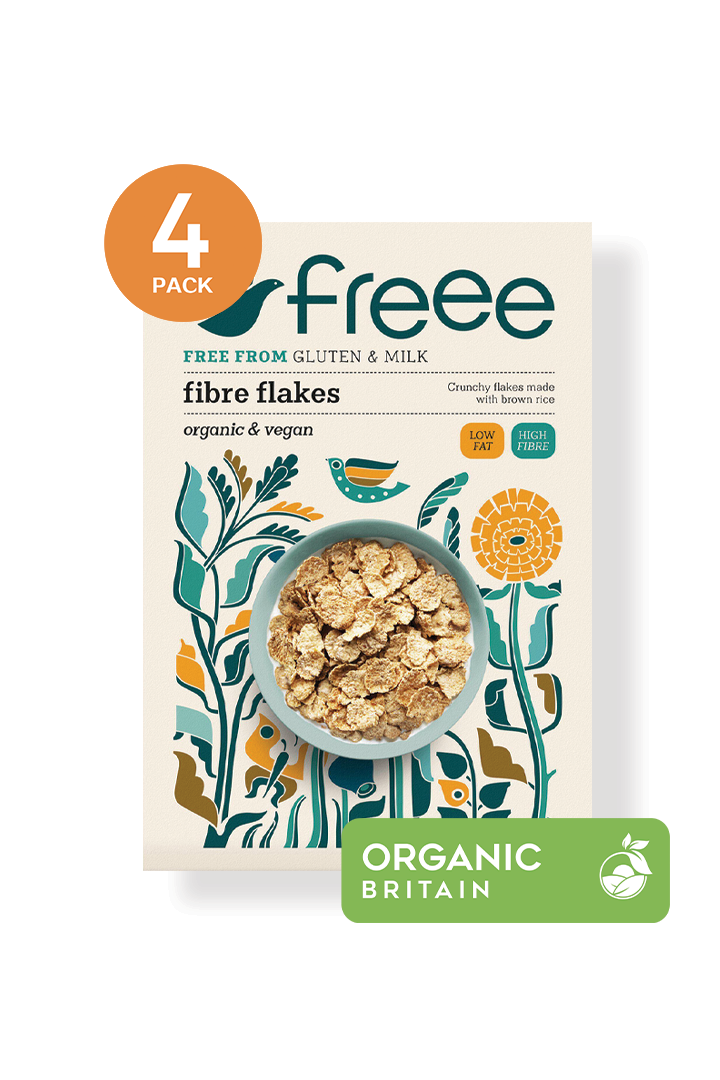 FREEE by doves Fibre Flakes 4 X 375g