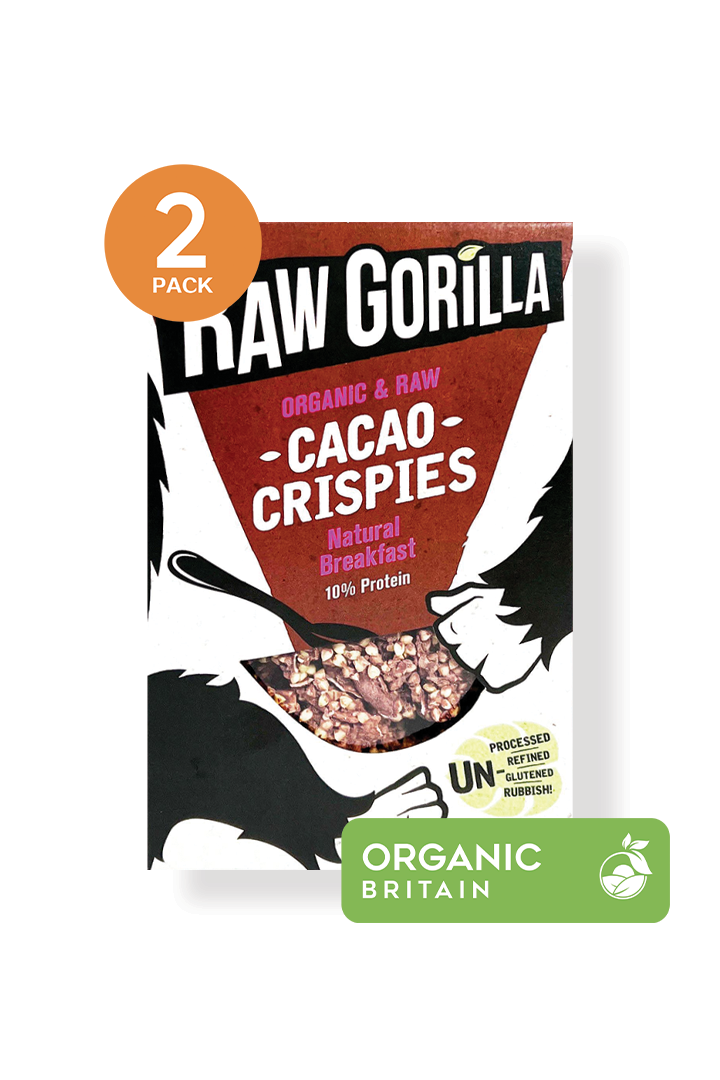 Raw Gorilla Caoao Crispies 2 x 250g