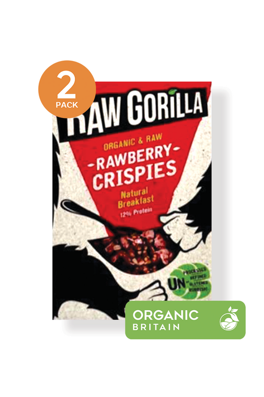 Raw Gorilla Rawberry Crispies 2 x 250g