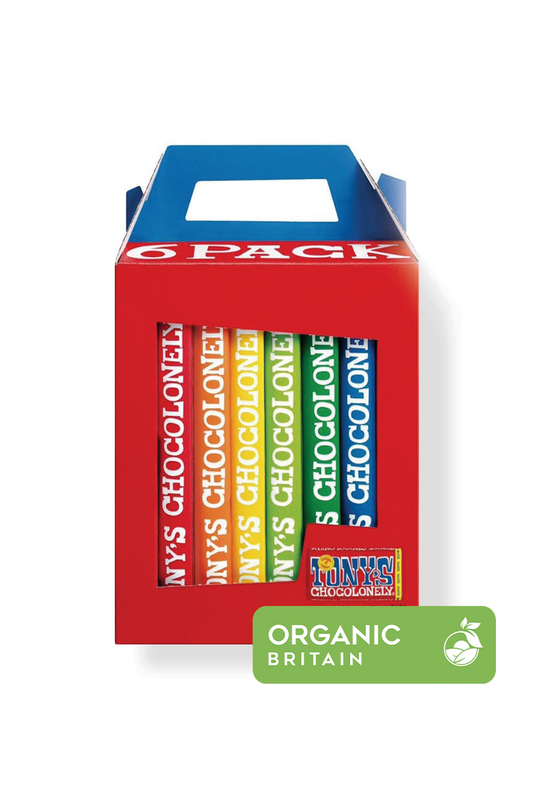 TONYS CHOCOLONELY Tonys Rainbow 6 Pack (6*180g)