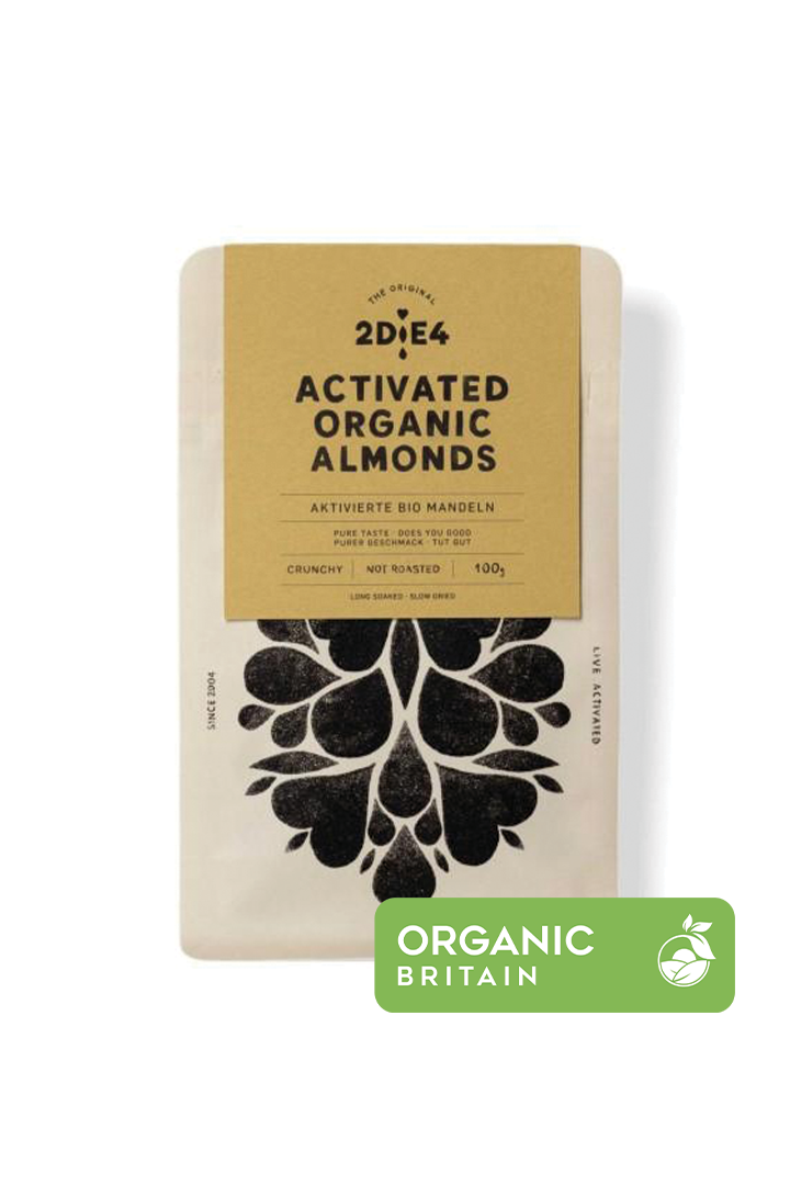 2die4 Activated Almonds 100g