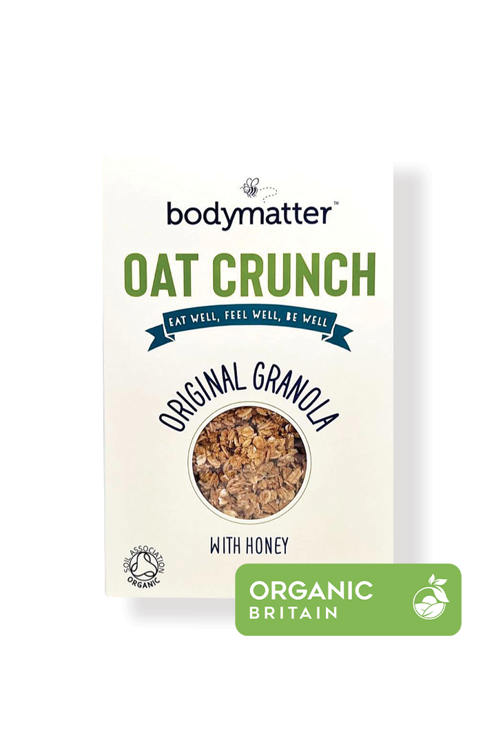 Bodymatter Organic Oat Crunchy Original Cereal 500g x 8